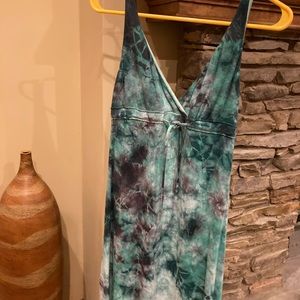Bathing suit tie- dye cover up (small)!